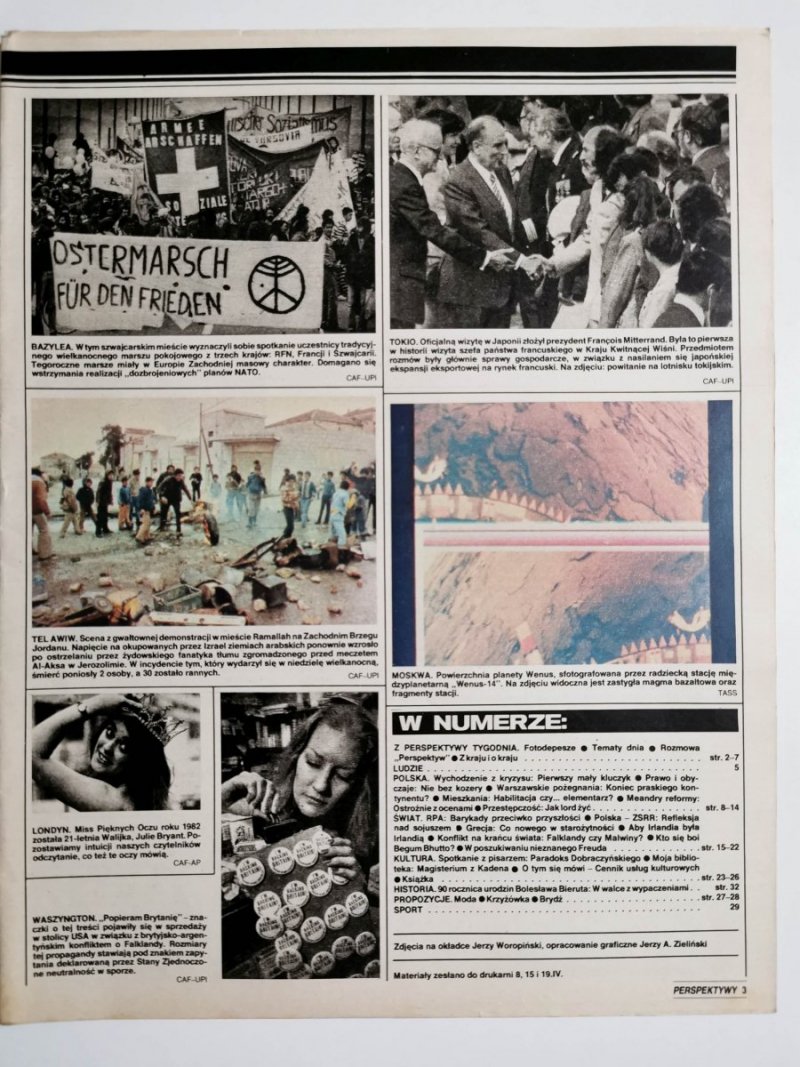PERSPEKTYWY NUMER 10 (651) 23 KWIETNIA 1982