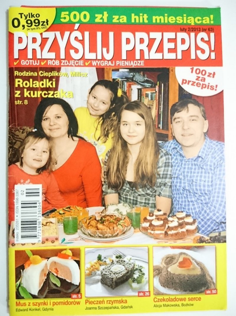 PRZYŚLIJ PRZEPIS 2-2013
