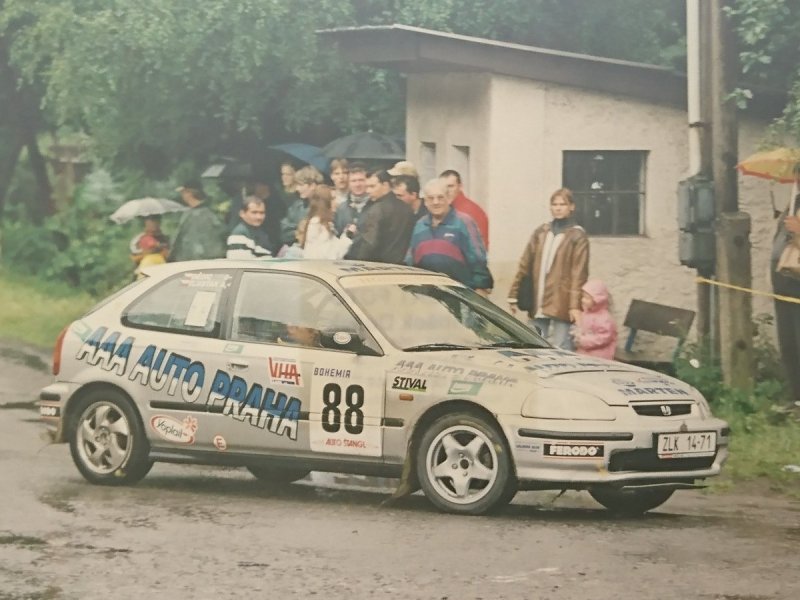 RAJD WRC 2005 ZDJĘCIE NUMER #047 HONDA CIVIC