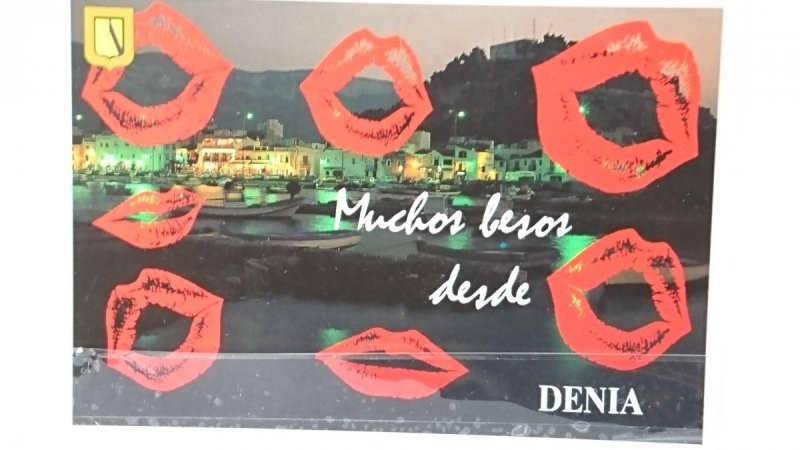 MUCHOS BESOS DESDE DENIA