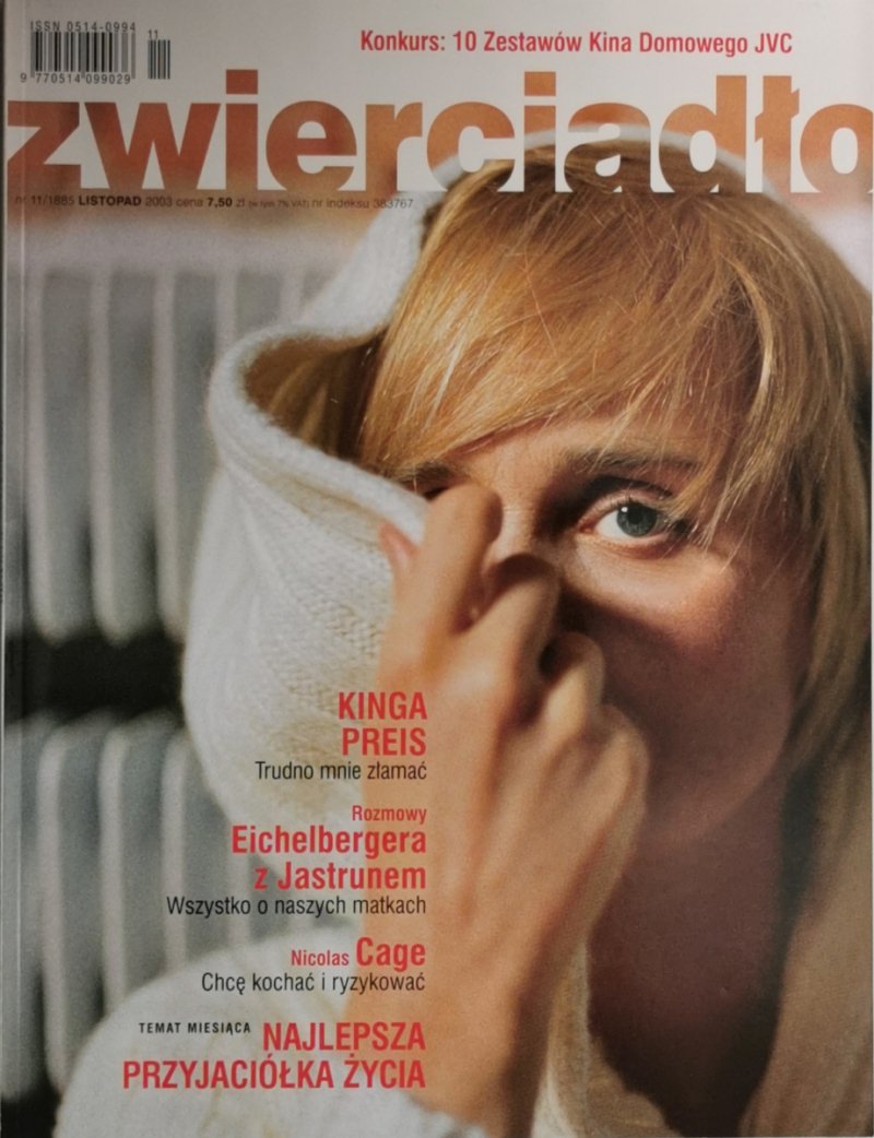 ZWIERCIADŁO NR. 11/1885 LISTOPAD 2003