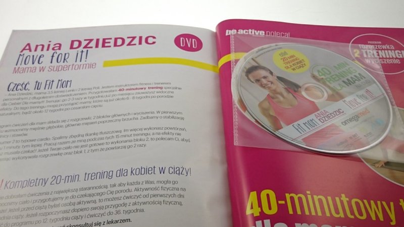 BEACTIVE MAMA 2016 SUPERPLAN! Z PŁYTĄ DVD