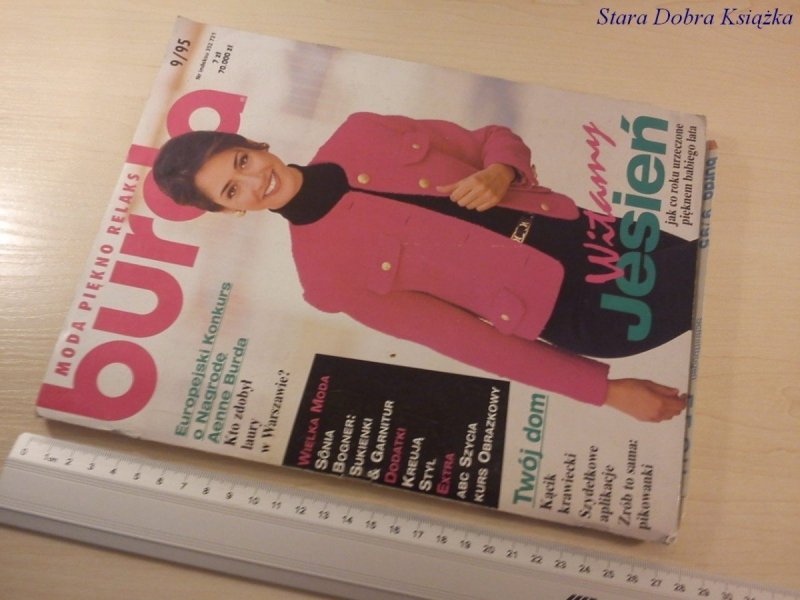 BURDA 9/95 WITAMY JESIEŃ