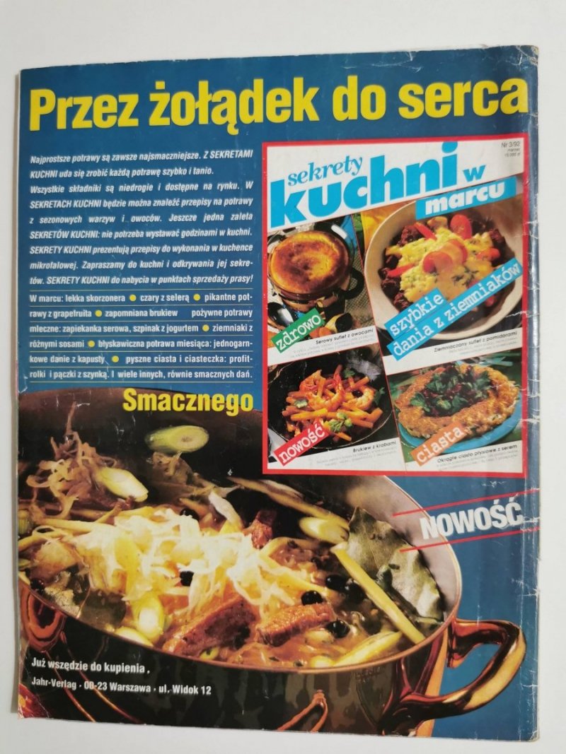 CLAUDIA NR 3/MARZEC 1992