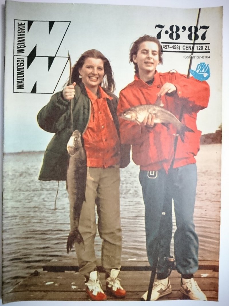WIADOMOŚCI WĘDKARSKIE 7-8-1987