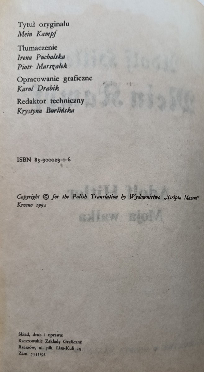 MEIN KAMPF - Adolf Hitler