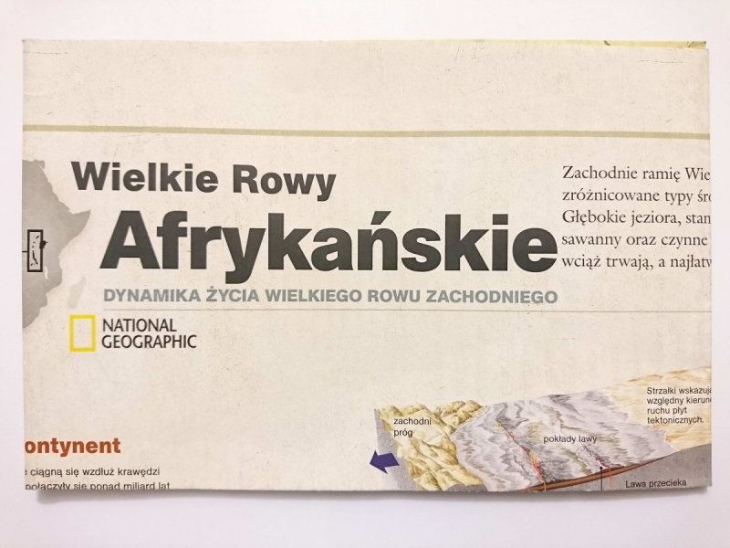 WIELKIE ROWY AFRYKAŃSKIE. DYNAMIKA ŻYCIA WIELKIEGO ROWU ZACHODNIEGO 2012