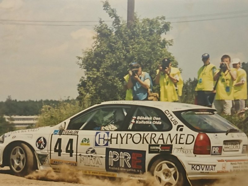 RAJD WRC 2005 ZDJĘCIE NUMER #032 HONDA CIVIC