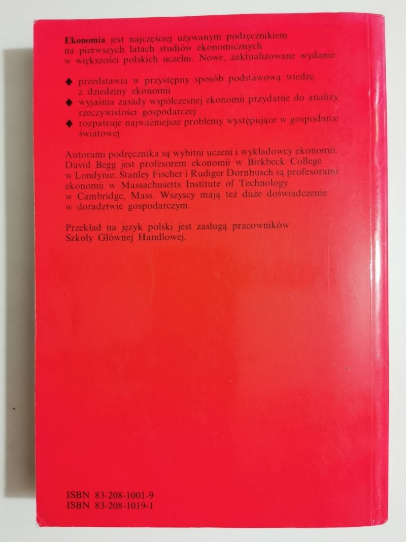 EKONOMIA MAKROEKONOMIA - David Begg 1997