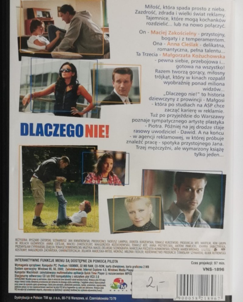 VCD. DLACZEGO NIE