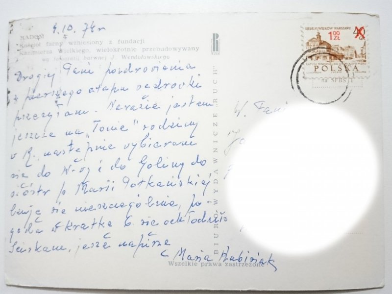 RADOM. KOŚCIÓŁ FARNY WZNIESIONY Z FUNDACJI KAZIMIERZA WIELKIEGO FOT. WENDOŁOWSKI