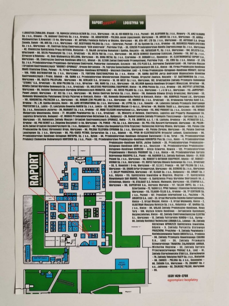 RAPORT TARGOWY 26 KWIETNIA 1999