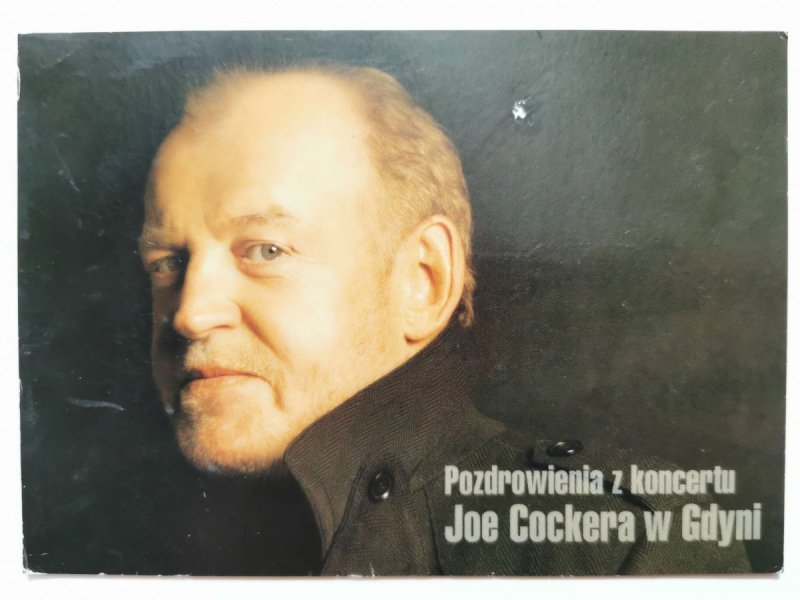 JOE COCKER HYMN FOR MY SOUL TOUR 2007 GDYNIA SKWER KOŚCIUSZKI