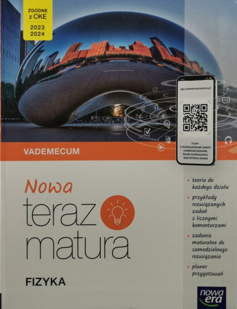 NOWA TERAZ MATURA FIZYKA VADEMECUM - Izabela Kondratowicz