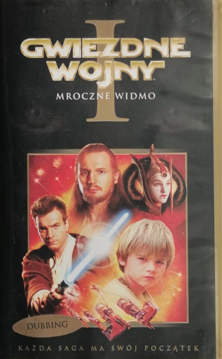VHS. GWIEZDNE WOJNY I. MROCZNE WIDMO. V