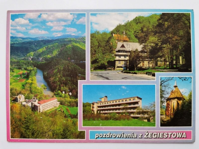 ŻEGIESTÓW ZDRÓJ. CZTERY UJĘCIA FOT. T. OGÓREK