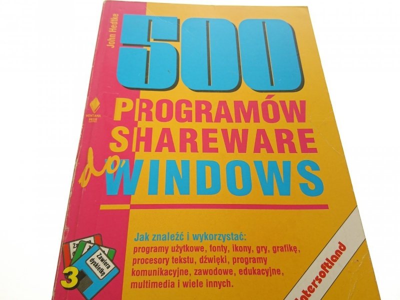 500 PROGRAMÓW SHAREWARE DO WINDOWS - Hedtke 1994