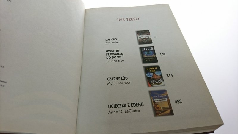 KSIĄŻKI WYBRANE: LOT ĆMY - Ken Follett 2004