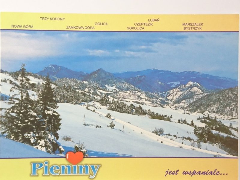 PIENINY. WIDOK Z TOKARNI