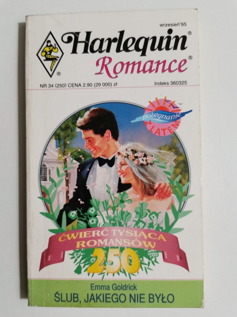 ŚLUB, JAKIEGO NIE BYŁO - Emma Goldrick 1995