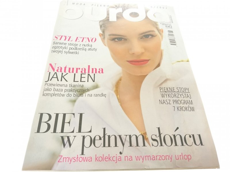 BURDA 6/2007 BIEL W PEŁNYM SŁOŃCU