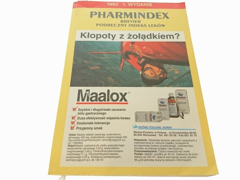 PHARMINDEX wydanie 1 -1993
