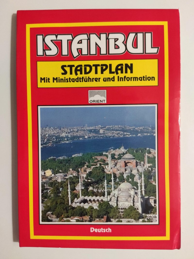 ISTANBUL STADTPLAN 1996