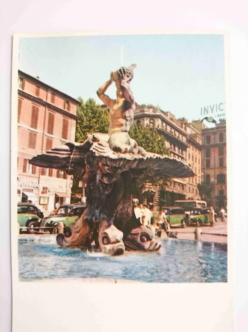 ROMA – L. BERNINI. FONTANA DEL TRITONE