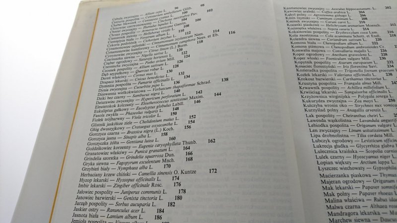 KWITNĄCY OGRÓD. LEKSYKON ROŚLIN LECZNICZYCH 1990