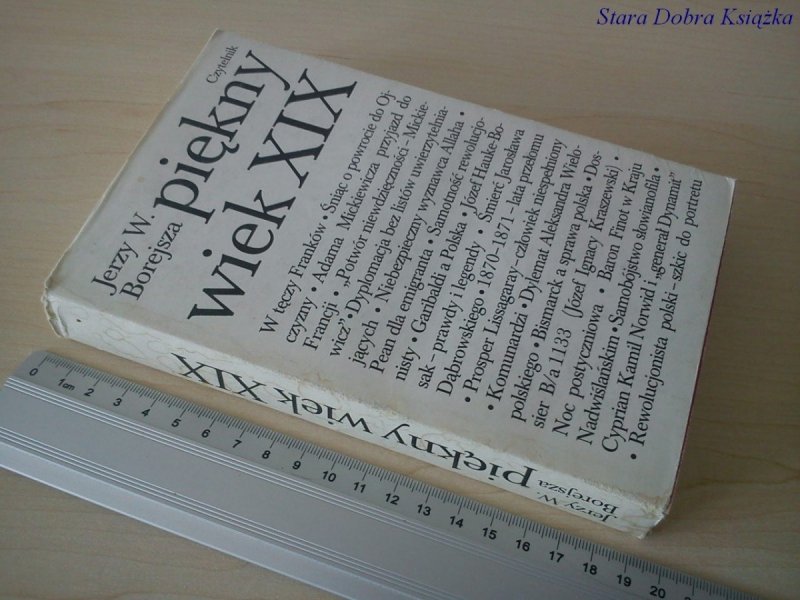 PIĘKNY WIEK XIX - JERZY W. BOREJSZA
