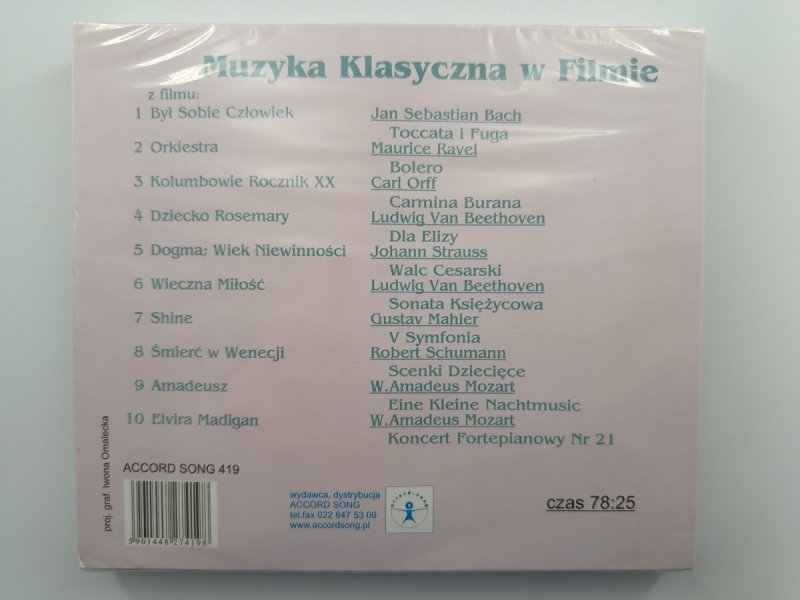 CD. MUZYKA KLASYCZNA W FILMIE