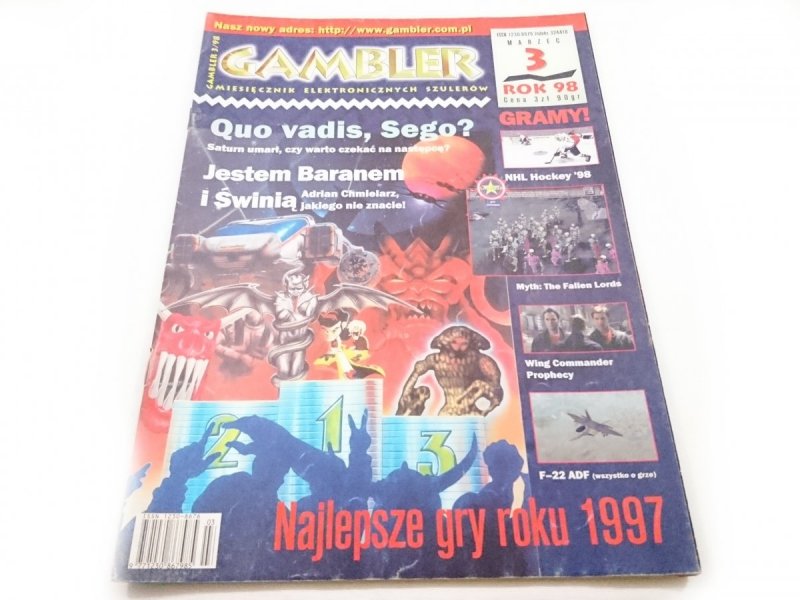 GAMBLER MARZEC NR 3 ROK 98