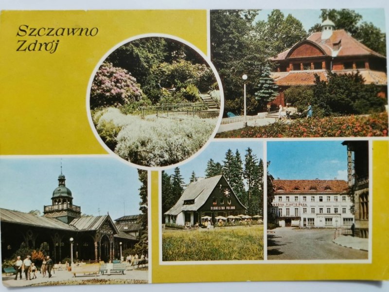 SZCZAWNO ZDRÓJ. PARK ZDROJOWY I INNE FOT. KORPAL, RACZKOWSKI