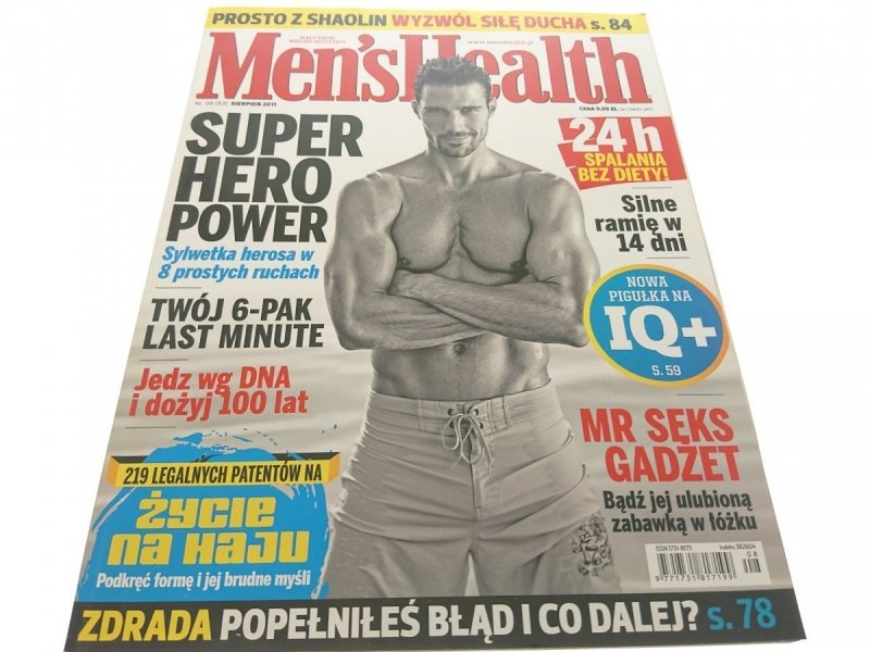 MEN'S HEALTH NR 08 (83) SIERPIEŃ 2011