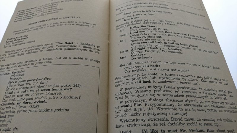 DO YOU SPEAK ENGLISH? LEKCJE 43-50 ZESZYT 6