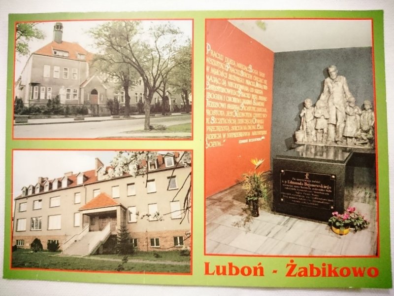 LUBOŃ-ŻABIKOWO. GRÓB BŁ. E. BOJANOWSKIEGO W KAPLICY