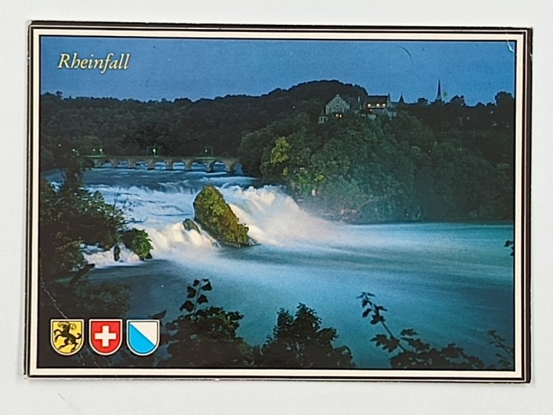 RHEINFALL SCHWEIZ BREITE DES FALLES