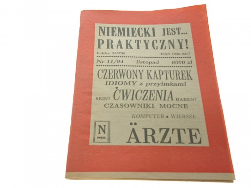 NIEMIECKI JEST... PRAKTYCZNY! NR 11/94 LISTOPAD
