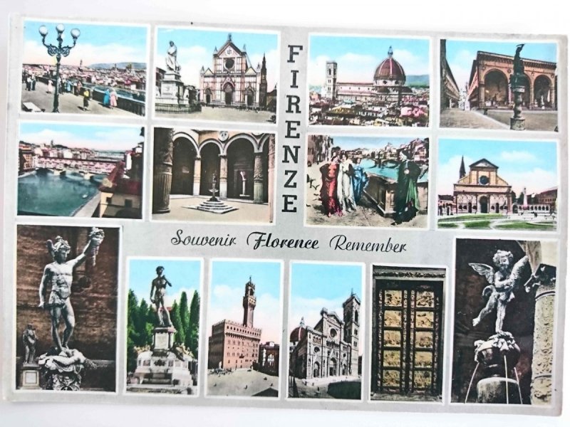 FIRENZE SOUVENIR FLORENCE REMEMBER