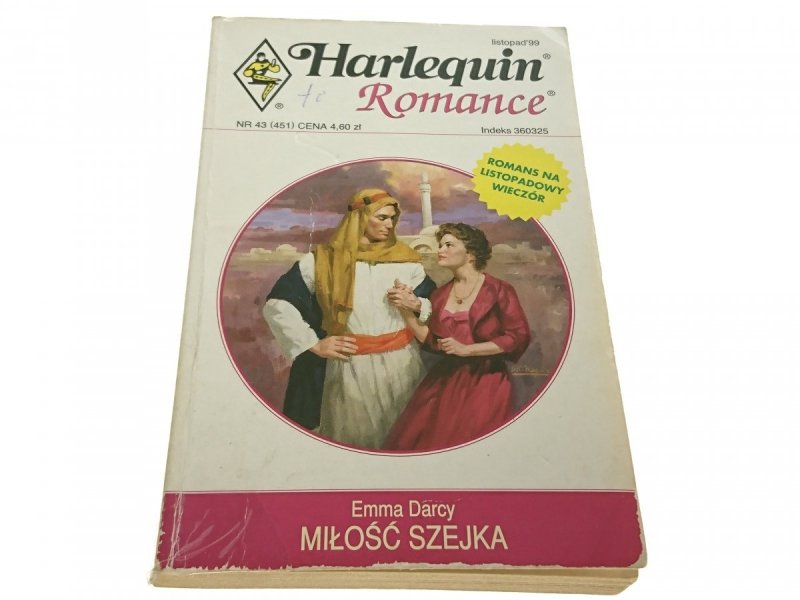 MIŁOŚĆ SZEJKA - Emma Darcy 1999