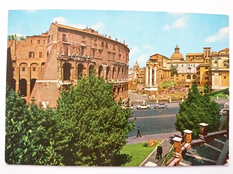 ROMA. IL TEATRO MARCELLO – TEMPIO DI OTTAVIO