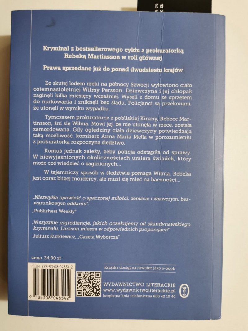 AŻ GNIEW TWÓJ PRZEMINIE - Asa Larsson 
