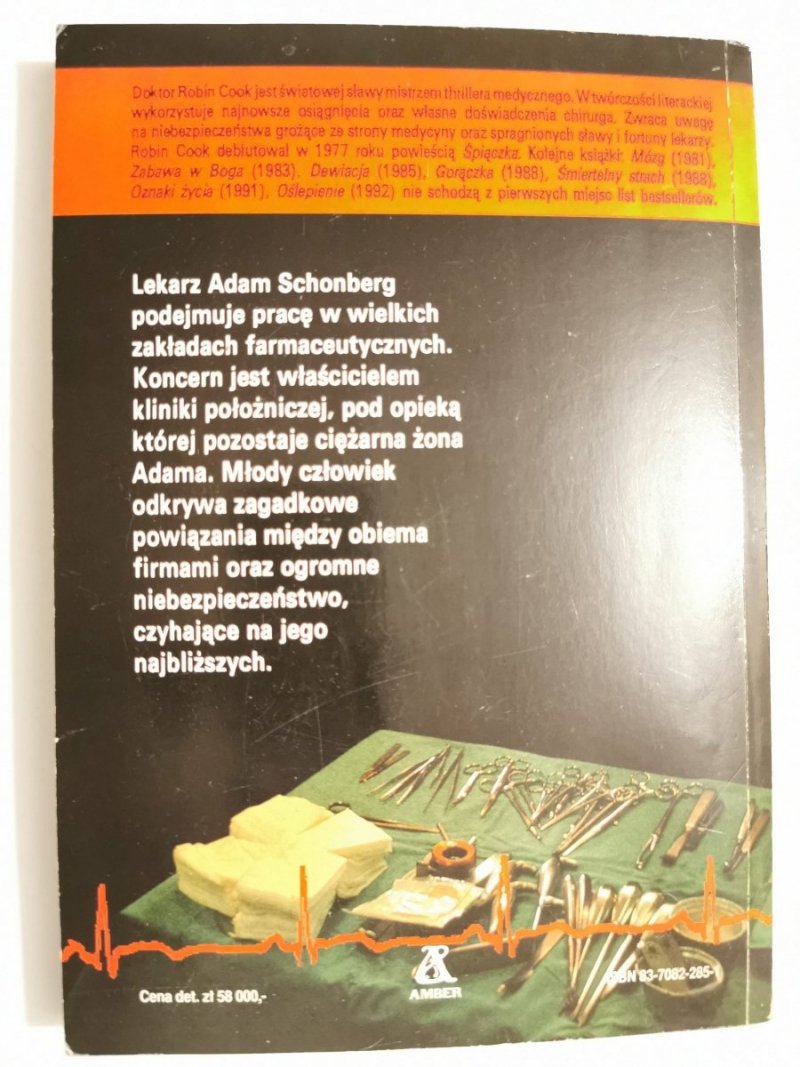 DEWIACJA - Robin Cook 1994