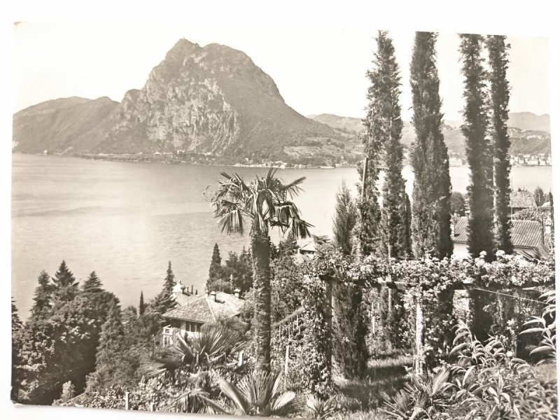 LAGO DI LUGANO, VISTA VERSO IL MONTE S. SALVATORE