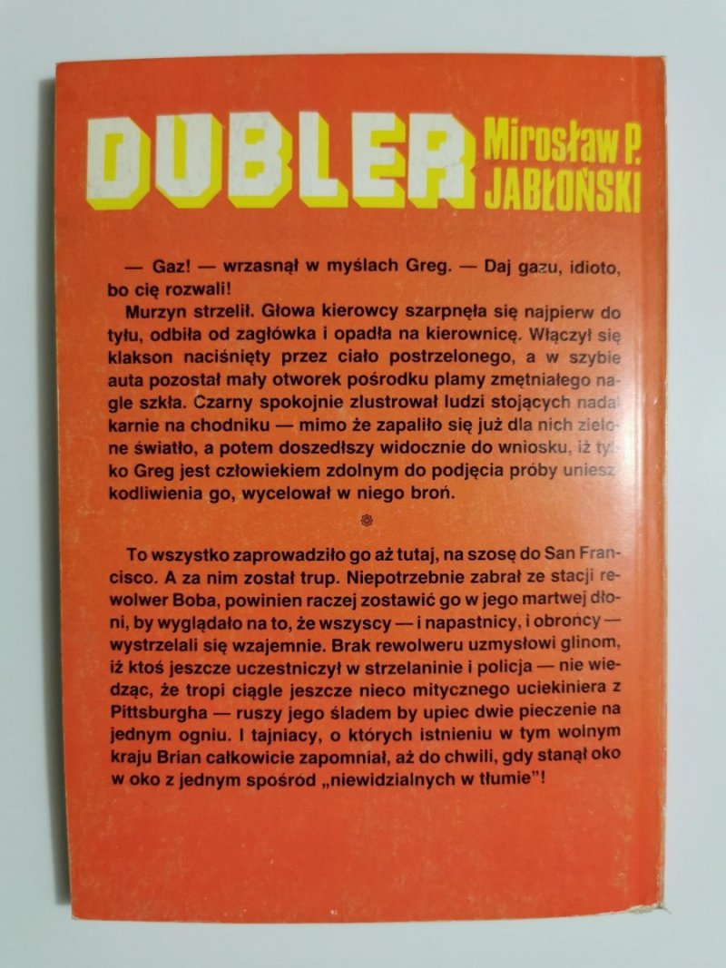 DUBLER - Mirosław P. Jabłoński 1991