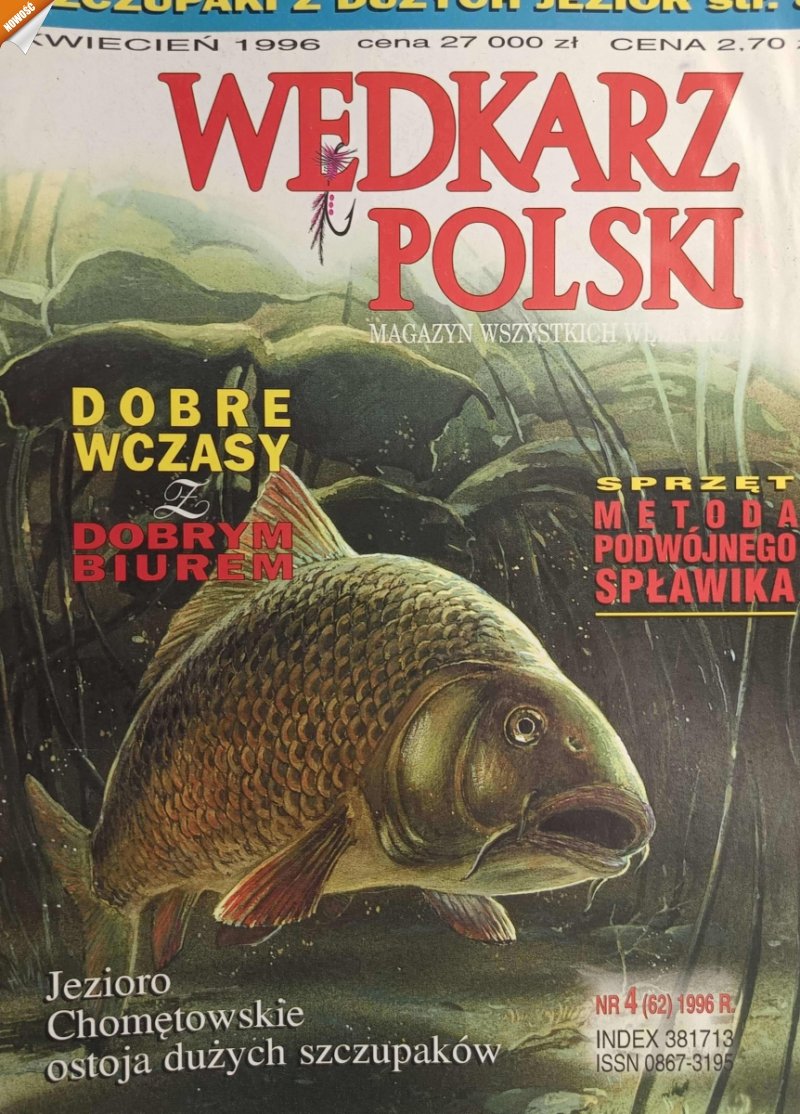 WĘDKARZ POLSKI KWIECIEŃ 1996