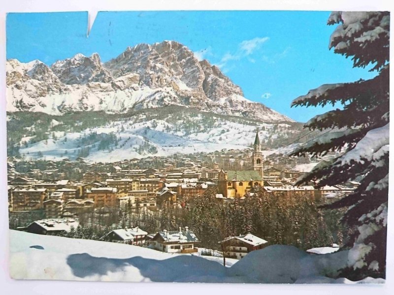 DOLOMITI. CORTINA D'AMPEZZO M. 1224 MONTE CRISTALLO M. 3199