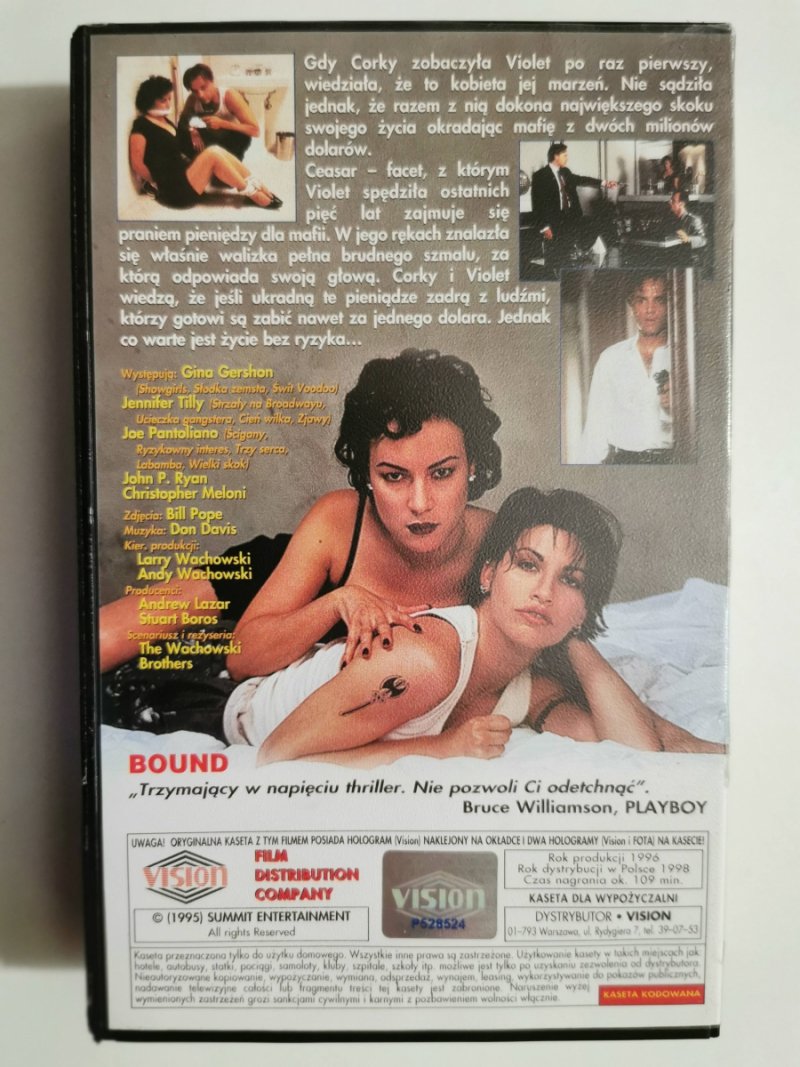 VHS. BRUDNY SZMAL – GINA GERSHON