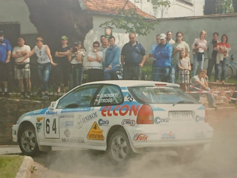 RAJD WRC 2005 ZDJĘCIE NUMER #091 HONDA CIVIC