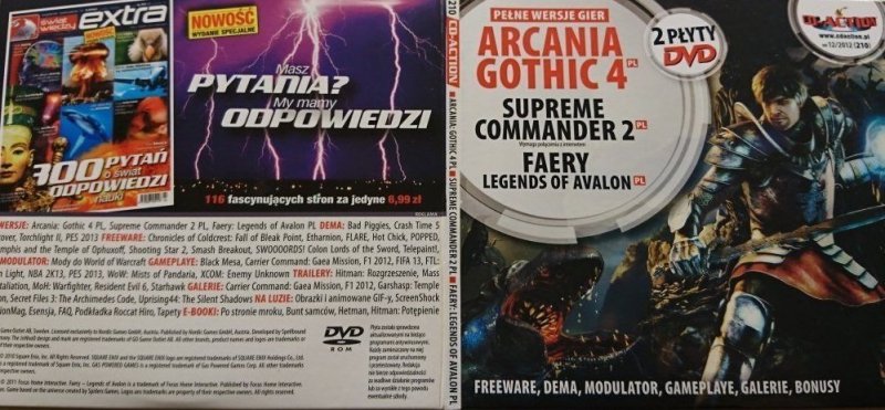 CD-ACTION NR 12/2012 (210) ARCANIA GOTHIC 4